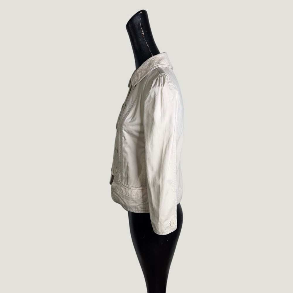 Marc Jacobs Cream Button-Front Jacket - image 6